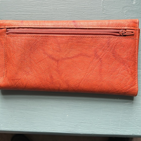 NWOT Vintage Buxton Cowhide Slim Leather Wallet - Picture 3 of 10